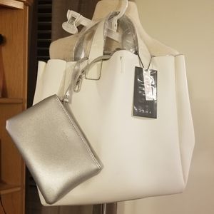 Zara reversible tote